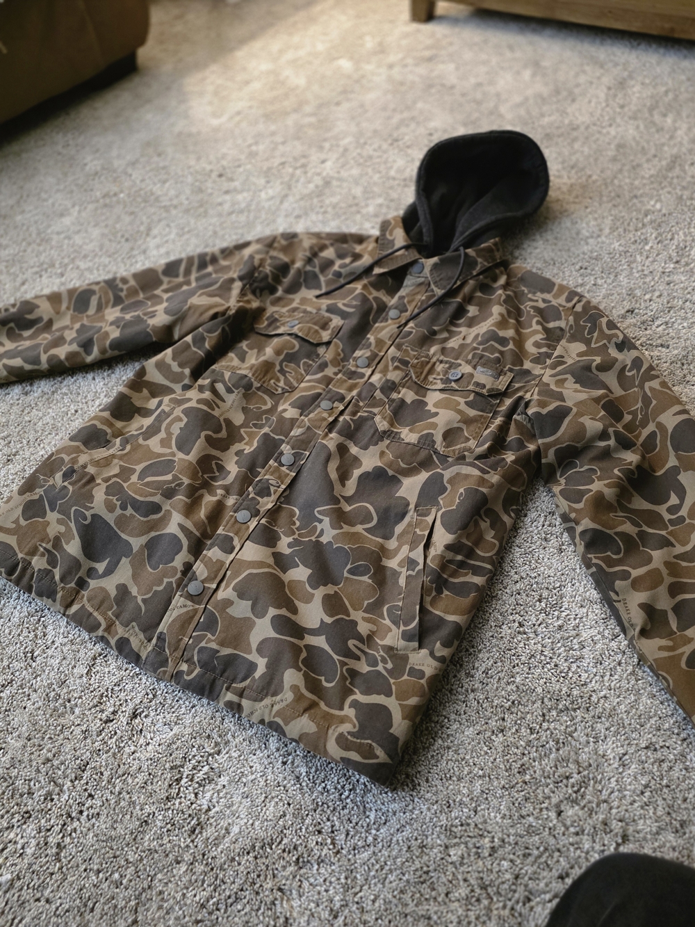 Drake Waterfowl Campfire Canvas Shirt Jacket